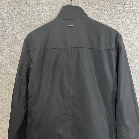 Calvin Klein Black Jacket Men’s Size Large Full Zip - Picture 12 of 15